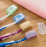 NEW 4 Pack Toothbrush Cover Protector Cap Travel Case Portable FREE SHIP