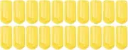 20 Pcs 6mm Brake Caliper Bleed Screw Nipple PVC Dust Cap High Durability for Braking Systems in Most Vehicles