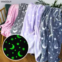 在飛比找蝦皮購物優惠-Glow in The Dark Blanket for G