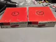 "Danskin Now 4 Lb. Dumbell Weight Set 16# Total Lot 4 Rubber Coated Purple NEW