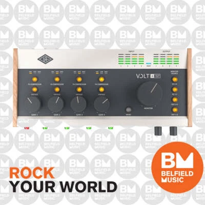 Universal Audio UA Volt 476P USB Audio Interface - 4 in/ 4 out w/ Mic Pre - BM