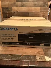Onkyo DX-C390 6-Disc CD Carousel Changer - Black