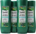 4 PK Suave Tea Tree Hemp seed Oil Revitalizing Conditioner 12.6 FL Oz