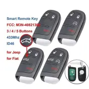 Remote Car Key Fob 3 4 5 Buttons for Jeep Compass Renegade FCC ID M3N-40821302