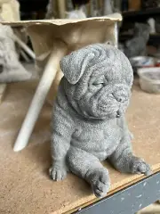 Latex and fiberglass backer new mold 7.5" tall new mold ready to ship