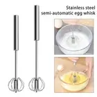 Egg Beater Hand Push Mixer Top Quality Blender Effortless Blending Whisk Set