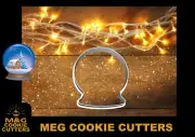 Christmas snow globe for cupcake and cake - Christmas cookie cutters