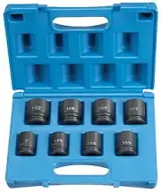 Grey Pneumatic 8034 3/4" Drive 8 Piece Sae Impact Socket Set