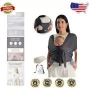 Ergonomic Baby Carrier FLEX - Adjustable AirMesh Wrap for Newborns Up to 44 lbs