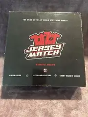 Jersey Match Baseball Edition Board Game The Game You Play While Watching Sports