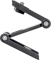DIYEAH Z Shaped Phone Holder Tripod Mount Durable Camera Support for Smartphones Desktop Stand for Easy Positioning Compatible with Tripods