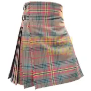 Scottish Traditional Handmade Kennedy Weathered Tartan Kilt For Men Custom Kilts
