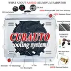 3 Core Radiator+Shroud Fan For Toyota HILUX RN90 RN85 YN85 22R Petrol MT 88-97