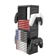 Video Game Storage Tower for PS5 PS4 Xbox Nintendo Switch Games, Universal Di...
