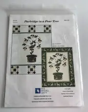 PARTRIDGE IN A PEAR TREE Kate Mitchell Quilts Quilting/Applique Pattern *NEW*