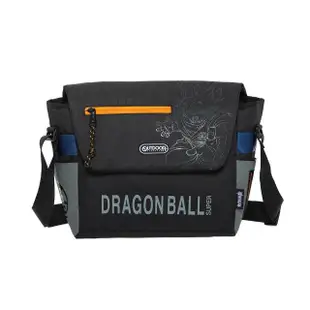 【OUTDOOR 官方旗艦館】DRAGON BALL SUPER七龍珠超-悟空信差包-黑色(超級賽亞人X流行元素)