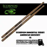 Scorpion Percussion Immortal Series 5A American Hickory Drum Sticks