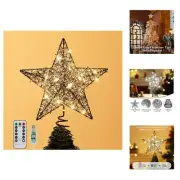 Christmas Star Tree Topper with 8 Lighting Modes, USB Christmas Star Treetop ...