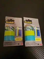 2 Pack! Scotch Expressions Magic Tape Designed by Josephine Kimberling 2013 NIP