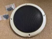 2x6.5" Speaker Cover Metallic Silver Frame Black Mesh For Grill Car Audio DJ PA