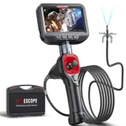 360° Joystick Articulating Borescope, 6.2mm 4 Ways Automotive Endoscope Inspe...