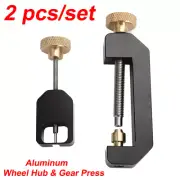 For HO Slot Car Wheel Hub Gear Press , Wheel Hub Puller Tool 2pcs/set, Aluminum