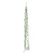10 Green Artificial Weeping Willow Leaves Hanging Vines with Stems Party Events