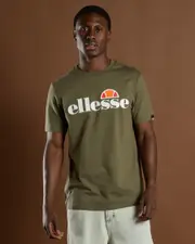 [Ellesse] Ellesse Men's Prado T-Shirt in Khaki Size Medium M Khaki