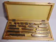 20 pcs Gage Block Set Gauge Precision Metric USSR 1 Class Top Grade NOS 5-100mm