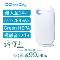 在飛比找蝦皮購物優惠-Coway格威加護抗敏型14坪空氣清淨機AP-1009CH