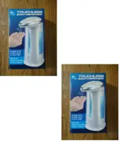 2x Total Vision Touchless Automatic Liquid Soap Hand Sanitizer Dispense ...r