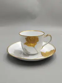 在飛比找Yahoo!奇摩拍賣優惠-#家庭咖啡器具 日本回流精品瓷器咖啡器具咖啡杯碟 Okura