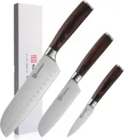 Keemake Kitchen Knife Butcher Chef Knives Stainless Steel Fruit Bone Cleaver