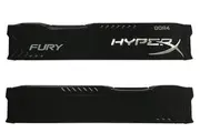 Kingston HyperX Fury Memory RAM Heat Sink (Black Heatsink shell)