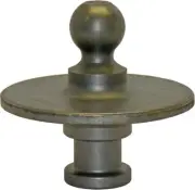 Fifth Wheel To Gooseneck Adapter 30000 Lbs Capacity Heavy Duty Steel Black