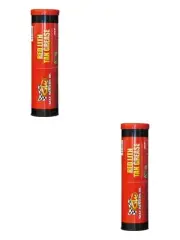 2 x Gulf Western Red Lith Tak Lithium Based NLGI 2 Grease 450g
