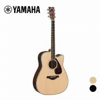 在飛比找Yahoo奇摩購物中心優惠-YAMAHA FGX830C NT/BL 面單板 電木吉他 