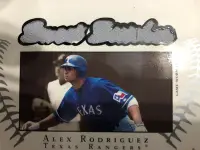 在飛比找Yahoo!奇摩拍賣優惠-美的古董-MLB傳奇Alex Rodriguez球衣卡限量8