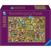 18000pc Ravensburger Magical Bookcase Family Jigsaw Puzzle Piecess Set
