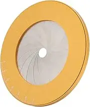Adjustable Circle Drawing Tool for Drawing Circles, Metal Ruler with Geometric Design
