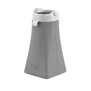 Polder Silicone 2-In-1 Hot Sleeve Curling Iron/Straighteners Holder Grey
