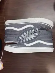 Size M-8, W-9.5 VANS Sk8-Hi Grey/Castlerock- SK8 HI