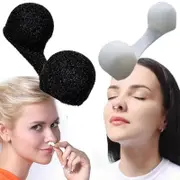50x Disposable Nose Filters Sponge Nose Nosebleed Nasal Plug Spray Softness Dust Black