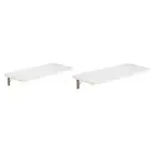 Wall Mount Drop Leaf Table Space Saving for Laundry Room Dining Room Pantry