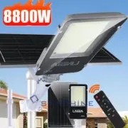 Solar Lights Outdoor 1272LED Motion Sensor Flood Light Dusk to Dawn Solar Lamp A