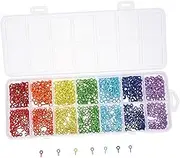GARVALON 8/10mm Mini Screw Eye Metal Eye Screw Hooks for DIY Crafts Small Jewelry Making Findings 100 Pack