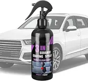Car Coating Spray | 100ml Portable Detail Spray Nano Wax - Professional Paint Care Liquid, Renewal Agent, Automotive Top Coats for Trucks SUVs