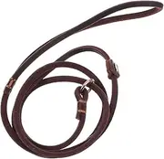 BAZEITFLOW Sturdy Pet Dog Traction Rope Lightweight Design Smooth Surface for Training Made of Brown