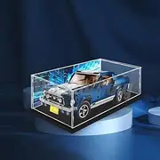Acrylic Display case for LEGO® Ford Mustang 10265 (Lego Set is not Included) (with theme background)