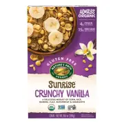 , Organic Gluten-Free Crunchy Vanilla Cereal, 10.6 Oz